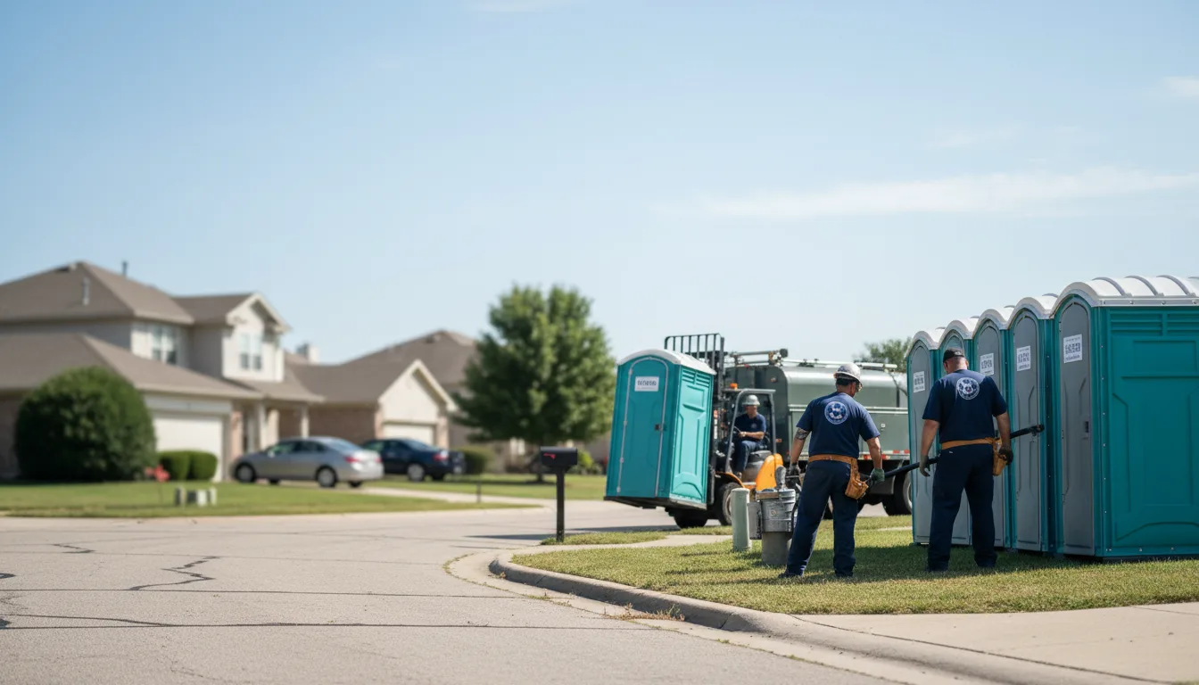 Porta Potty Rental in Fort Necessity, LA near me